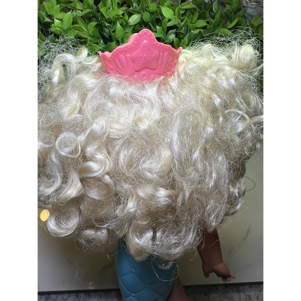 Vintage 1991 Mattel Lil Miss Singing Mermaid Doll Blonde Tested & Sound Working - Picture 4 of 6